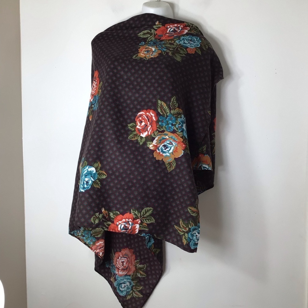 Scarf women floral boho feminine